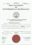 Buy college degree from The NED University of Engineering and Technology
