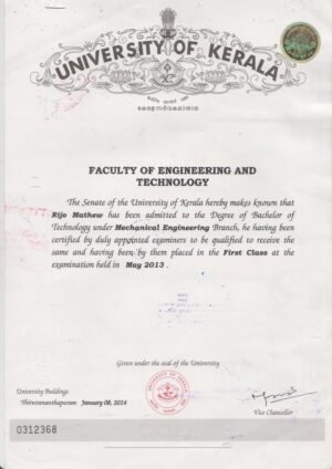 Buy college degree from The University of Kerala