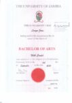 Buy college degree from the University of Zambia